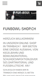 Mobile Screenshot of funbowl-shop.ch