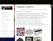 Tablet Screenshot of funbowl-shop.ch